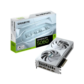 Видеокарта Gigabyte GeForce RTX 5060 EAGLE OC ICE 8 ГБ (GV-N5060EAGLEOC ICE-8GD)