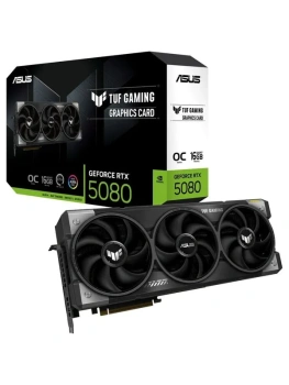 Видеокарта ASUS GeForce RTX 5080 TUF Gaming OC Edition 16 ГБ (TUF-RTX5080-O16G-GAMING)