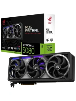 Видеокарта ASUS GeForce RTX 5080 ROG Astral OC Edition 16 ГБ (ROG-ASTRAL-RTX5080-O16G-GAMING)
