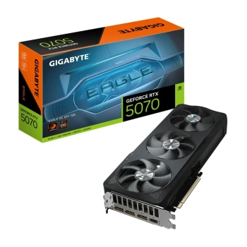 Видеокарта GIGABYTE NVIDIA GeForce RTX 5070 12ГБ Eagle GDDR7 OC GV-N5070EAGLEOC-12GD