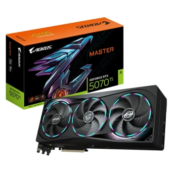 Видеокарта Gigabyte GeForce RTX 5070 Ti AORUS MASTER 16 ГБ (GV-N507TAORUS M-16GD)