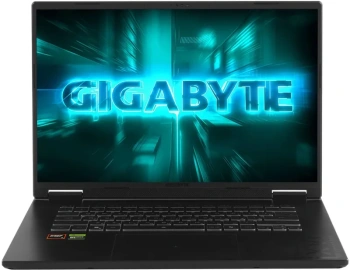 Ноутбук Gigabyte 16", AMD Ryzen 7 260, RAM 16 ГБ, SSD, NVIDIA GeForce RTX 5070 для ноутбуков (8 Гб), Без системы, черный, Русская раскладка