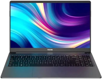 Ноутбук Tecno MegaBook T15RA Core i9 13900HK 16Gb SSD1Tb Intel Iris Xe 15.6" IPS FHD (1920x1080) Windows 11 Home grey WiFi BT Cam 6140mAh (71003300393