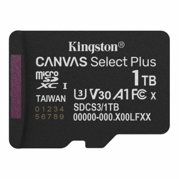 Карта памяти Kingston Canvas Select Plus 1 ТБ microSDXC, SDCS3