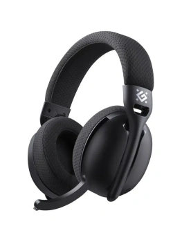 Наушники с микрофоном Defender , Bluetooth, Радиоканал, USB Type-C, черный