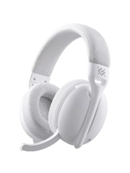Наушники с микрофоном Defender , Bluetooth, Радиоканал, USB Type-C, белый