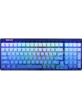 Клавиатура Redragon Garen Pro RU беспроводная механическая, русская раскладка, белая, синяя