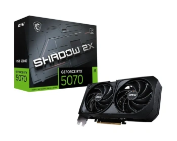 Видеокарта MSI GeForce RTX 5070 12 ГБ (RTX 5070 12G SHADOW 2X)
