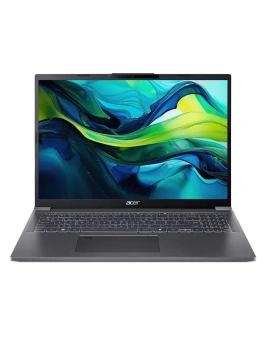 Ноутбук Acer 16", Intel Core Ultra 7 155H, RAM 32 ГБ, SSD, Intel Arc Graphics, Без системы, (NX.JEMER.002), серый, Русская раскладка