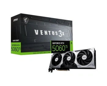 Видеокарта MSI GeForce RTX 5060 Ti 16 ГБ (RTX 5060 Ti 16G VENTUS 3X)