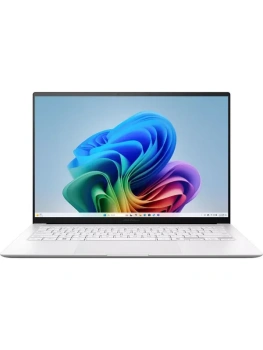 Ноутбук Asus 14", Intel Core Ultra 7 258V, RAM 32 ГБ, SSD, Intel Arc Graphics, Windows Home, (90NB14F2-M00VF0), белый, Русская раскладка