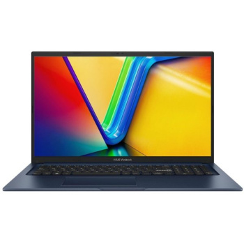 Ноутбук Asus Vivobook 17 X1704VA-AU982 Core 5 120U 16Gb SSD512Gb Intel Graphics 17.3" IPS FHD (1920x1080) без ОС blue WiFi BT Cam (90NB13X2-M00ML0)