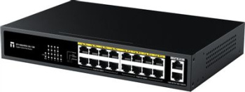 Коммутатор Netis ST118GHPDI-2G-130 16x100Мбит/с 2x1Гбит/с 16PoE 130W неуправляемый