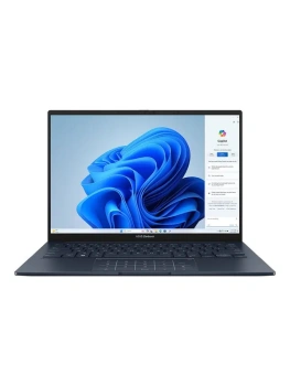 Ноутбук Asus 14", Intel Core Ultra 7 255H, RAM 16 ГБ, SSD, Intel Arc Graphics, Без системы, (90NB14W1-M01PS0), синий, Русская раскладка