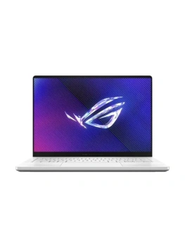 Ноутбук Asus игровой 14", AMD Ryzen AI 9 HX 370, RAM 32 ГБ, SSD, NVIDIA GeForce RTX 5080 для ноутбуков (16 Гб), Без системы, (90NR0MA4-M006U0), белый,