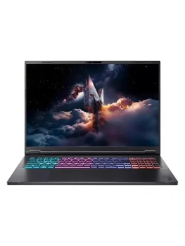 Ноутбук Acer игровой 18", AMD Ryzen AI 7 350, RAM 32 ГБ, SSD, NVIDIA GeForce RTX 5070 для ноутбуков (8 Гб), Без системы, (NH.QYBER.001), черный, Русск