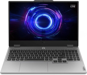 Ноутбук Lenovo LOQ 15IRX10/15.6"/IPS/Intel Core i7 14700HX/16Gb/512Gb SSD/NVIDIA GeForce RTX 5060 8Gb/без ОС/серый/2.4kg