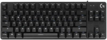 Клавиатура Logitech G412 TKL механическая черный USB for gamer LED (920-010449)