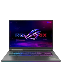 Ноутбук Asus ROG Strix G18 игровой 18", AMD Ryzen 9 8940HX, RAM 16 ГБ, SSD 1024 ГБ, NVIDIA GeForce RTX 5060 для ноутбуков (8 Гб), Без системы, (90NR0L