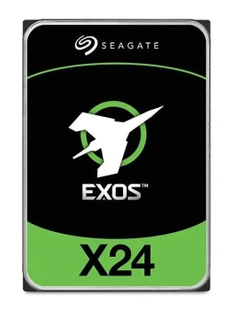 Seagate 24 ТБ Внутренний жесткий диск Exos X24 3.5" 7200, 3.5", 7200 об/мин, SATA III 6 Гбит/с (ST24000NM000H)