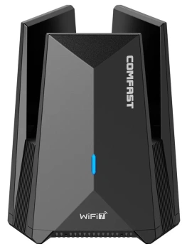 Адаптер беспроводной связи USB WiFi адаптер для компьютера COMFAST WiFi7 USB Wireless Adapter 6500Mbps (CF-987BE)