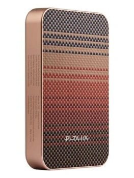 Портативный аккумулятор Pitaka Power Bank Qi2 10000 mAh , закат, PBQ2502