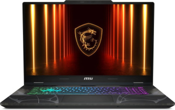 Ноутбук MSI Cyborg 17 B13WFKG-413XRU Core i5 13420H 16Gb SSD512Gb NVIDIA GeForce RTX 5060 8Gb 17.3" IPS FHD (1920x1080) FreeDOS black WiFi BT Cam (9S7