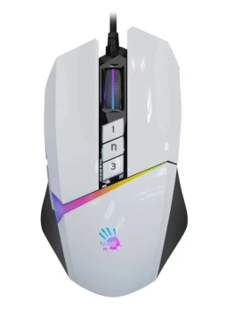 Мышь A4Tech проводная, белый A4TECH Bloody W60 Max 1405069
