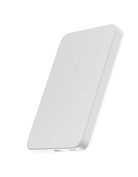 Портативный аккумулятор VLP LITE Power Snap 5000 mAh внешний, 3A, MagSafe, USB-C, белый