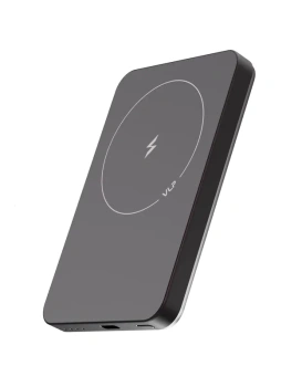 Портативный аккумулятор VLP LITE Power Snap 5000 mAh внешний, 3A, MagSafe, USB-C, черный