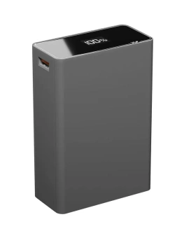 Портативный аккумулятор VLP B-Energy 20000 mAh внешний 65W, USB-C, USB-A , steel серый
