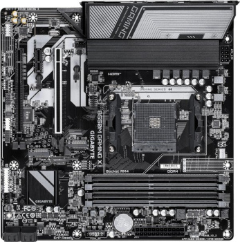 Материнская плата Gigabyte B550M GAMING X Soc-AM4 AMD B550 4xDDR4 mATX AC`97 8ch(7.1) GbLAN RAID+HDMI+DP