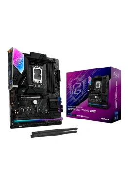 Материнская плата ASRock B860 LIGHTNING WIFI, LGA 1851, DDR5, ATX