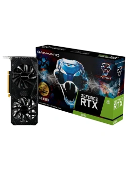 Видеокарта Gainward GeForce RTX 3060 PYTHON II OC 12GB GDDR6 192bit 3xDP HDMI 12 ГБ (NE63060U19K9-PG190V)