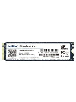 Твердотельный накопитель (SSD) Indilinx 2 ТБ внутренний IND-4XN80X M.2 PCI-E 4.0 (IND-4XN80X002TX), M.2, PCI-E 4.0