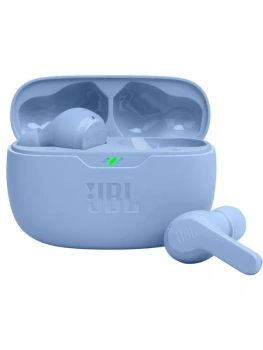 Наушники с микрофоном JBL Vibe Beam TWS беспроводные, синие