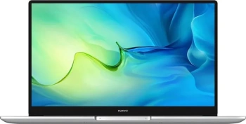 Ноутбук HUAWEI 15.6", Intel Core i3-1115G4, RAM 8 ГБ, SSD 256 ГБ, Intel UHD Graphics, Windows Home, (53013ERV), серебристый, Русская раскладка