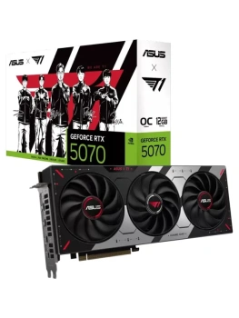 Видеокарта ASUS GeForce RTX 5070 T1 GAMING OC 12 ГБ (T1-RTX5070-O12G-GAMING)